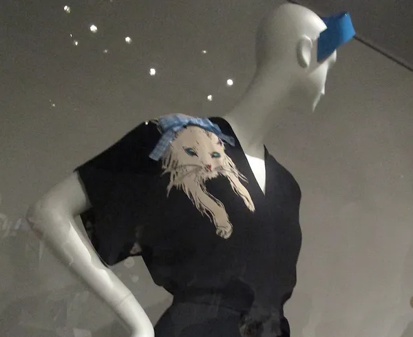 The Metropolitan Museum of Art Costume Institute Curator Jessica Regan on The Wizard of Oz, Judy Garland, Gilbert Adrian connection In Pursuit of Fashion The Sandy Schreier Collection: “Oh yes, in relation to the gingham bows that are on the kittens.”