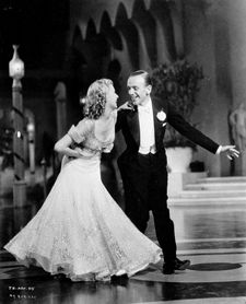 Invisible Beauty has a clip of Ginger Rodgers and Fred Astaire in Mark Sandrich’s Top Hat