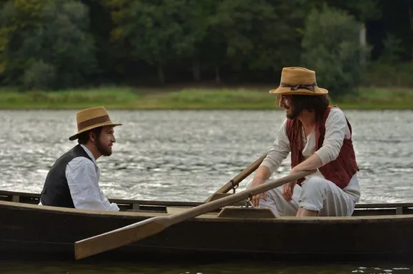Guillaume Gallienne and Guillaume Canet in Cézanne Et Moi 2