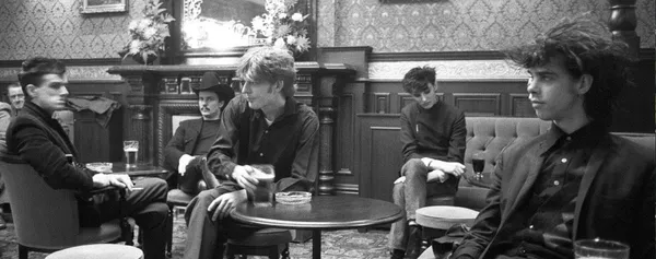 Mick Harvey on The Boys Next Door with Tracy Pew, Phill Calvert, Rowland S Howard and Nick Cave, and the group name change before going to London: “We had some discussions and we came up with The Birthday Party.”