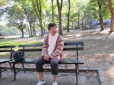 Hirokazu Kore-eda in Central Park