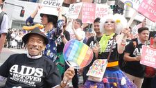 Hiroshi Hasegawa at Tokyo Rainbow Pride