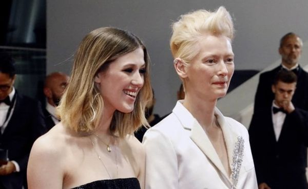 Does life imitate art? Honor Swinton Byrne with her mother Tilda Swinton as mother and daughter in  Joanna Hogg’s The Souvenir: Part II part of Cannes Directors’ Fortnight