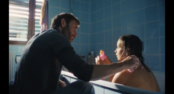 Jan Gunnar Røise and Gina Jaqueline as Richard and Stella. Marlene Emilie Lyngstad: 'I attempt to deal with things that frighten me and things that make me sad, because this is a way of controlling my own fears'