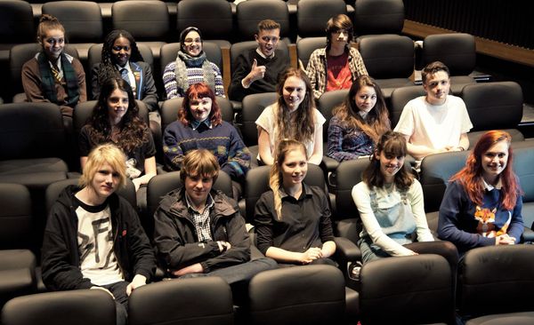 The Glasgow Youth Film Festival team.