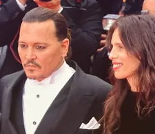 Johnny Depp and Maiwenn