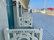 Director Oliver Stone will have a beach cabin in his name - a Deauville tradition for visitors past and present