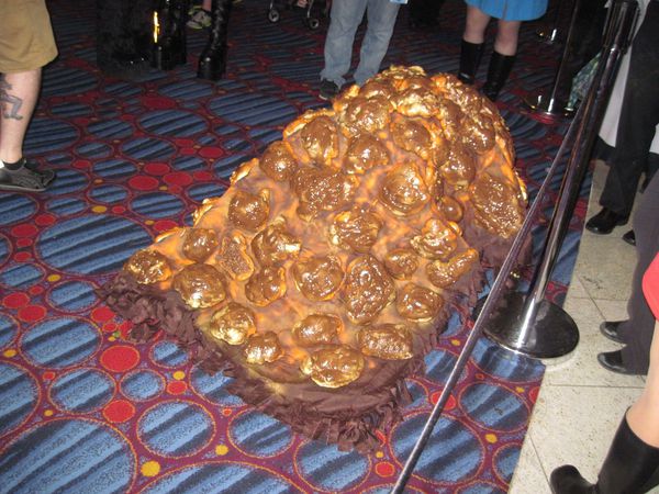 My pick for best fancy dress at Dragon*Con goes to the man with the Home Depot Horta from Star Trek's first season.