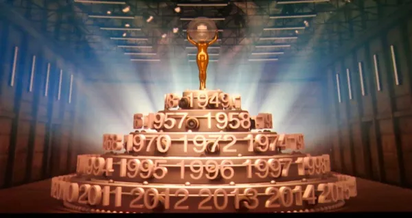 A spectacular montage on film traced the history of the Karlovy Vary international Film Festival over its half century