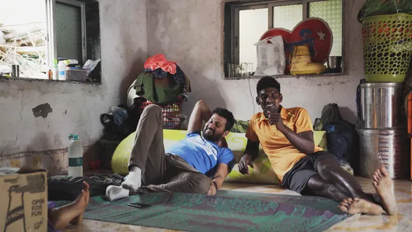 Ganesh and Rakesh in Against The Tide