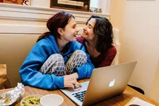 Isa with her mother Veronica Garcia-Hayes