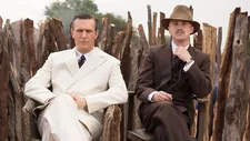 Alistair Canning (Jack Davenport) and Rufus Lancaster (Tom Felton)