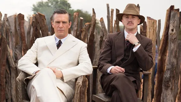 Jack Davenport and Tom Felton