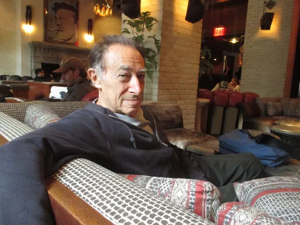 A Bigger Splash director Jack Hazan on the 'master' Michelangelo Antonioni, David Hockney and Peter Schlesinger: "The scene in the park when David photographs Peter, it's a reference to Blow-Up."