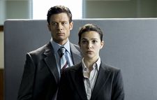 Robert Freegard (James Norton) with Sophie (Marisa Abela), one of his MI5 recruits