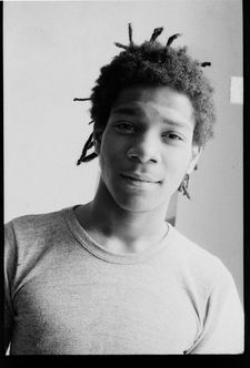 Jean-Michel Basquiat portrait by Alexis Adler