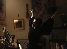 Mathieu Amalric on Jeanne Balibar in Barbara: "It was more a reaction as a spectator, in fact. It became listening to her music and filming Jeanne and her work with the piano."