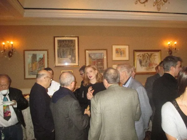 Jessica Chastain at 21 Club