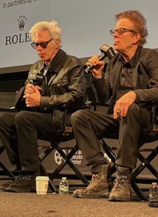 Tom Waits with Jim Jarmusch on playing the father: “I do bring something of myself to it.”