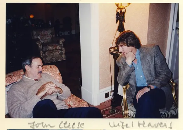John Cleese with Nigel Havers