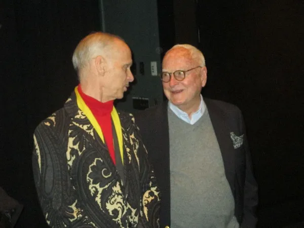 John Waters and James Ivory