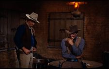 John Wayne and Dean Martin in Rio Bravo