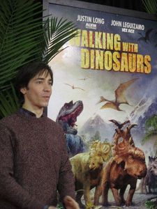 Justin Long: "Oh, man! I was obsessed with dinosaurs when I was a kid."