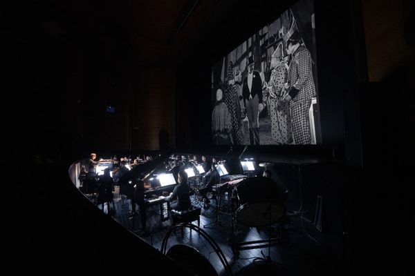 Charlie Chaplin's The Circus, with live orchestra at Vilnius International Film Festival