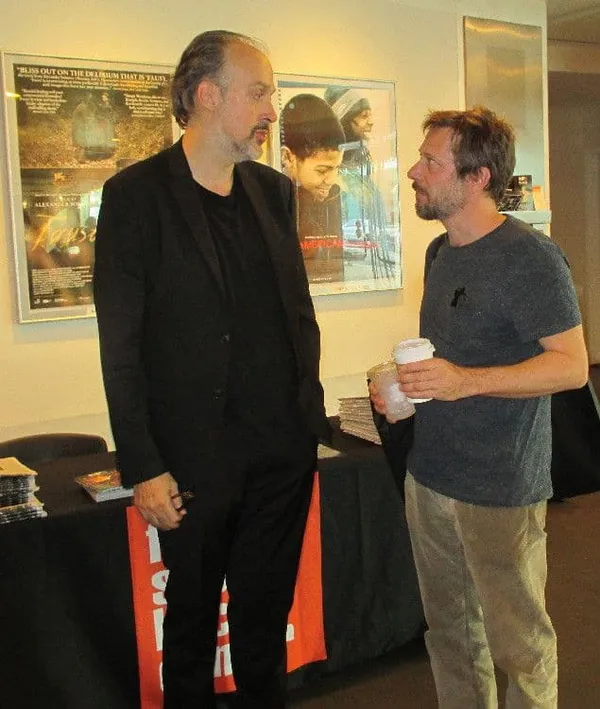 Kent Jones and Mathieu Amalric 3