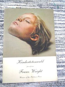 Anne-Katrin Titze on Franz Wright’s Kindertotenwald: "His poetry is very much about the before-life."