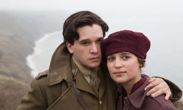 Kit Harington and Alicia Vikander in Testament Of Youth