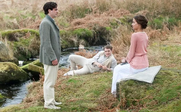 Kit Harington, Taron Egerton and Alicia Vikander in Testament Of Youth