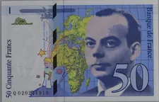 Le Petit Prince 50 Francs bill