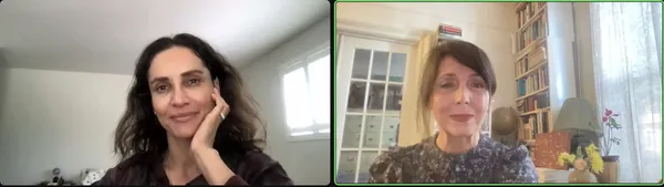 Leonor Varela with Anne-Katrin Titze on The Cow Who Sang A Song Into The Future: “For me the stories that came to mind to build my character had to do with familiar echoes in the disconnect …”