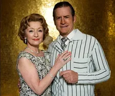 Dolores Hope (Lesley Manville) and Bob Hope (Greg Kinnear)