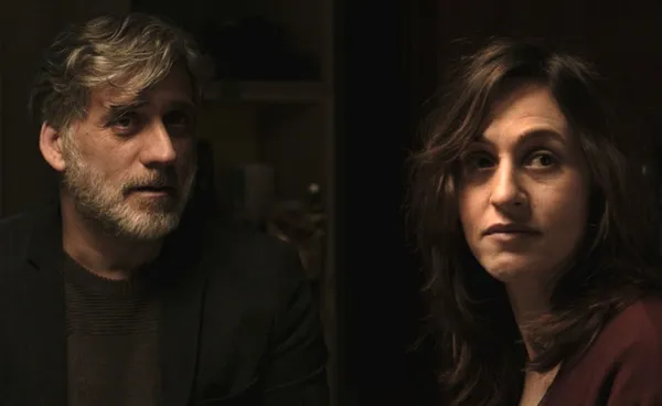 Lior Ashkenazi and Sarah Adler in Foxtrot