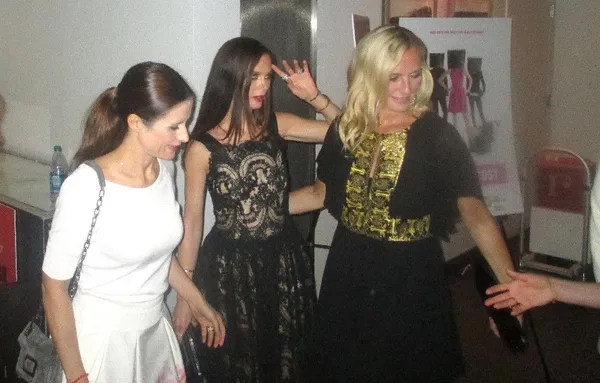 Livia Firth, Georgina Chapman and Keren Craig