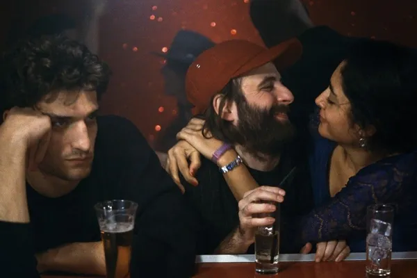 Louis Garrel, Vincent Macaigne and Golshifteh Farahani
