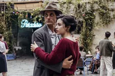 Martin Eden (Luca Marinelli) with Margherita (Denise Sardisco)