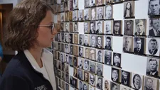 Researcher Lucie Fouble at the World War II Museum La Coupole