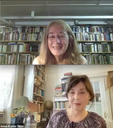 Lucy Sante with Anne-Katrin Titze on going to an all-boys Jesuit high school on the Upper East Side of Manhattan: “I really did not fit in.”