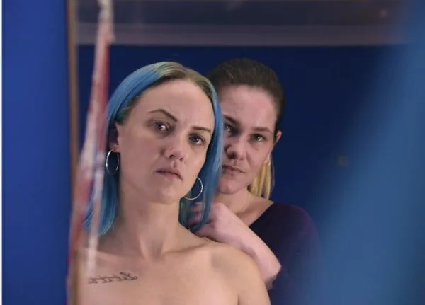 Nichola Burley as Lucy and Roxanne Scrimshaw as Lynn. Fyzal Boulifa: 'I wanted to make the characters ambivalent in a way that was more reflective of their humanity.'