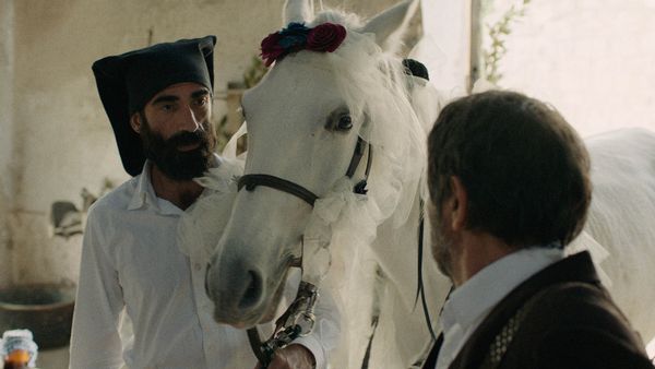 Marco Zucca as Mario and Gavino Ledda as Costantino in Salvatore Mereu’s Open Roads: New Italian Cinema highlight Assandira