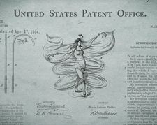 Marie Louise (aka Loïe) Fuller's US Patent April 17, 1894