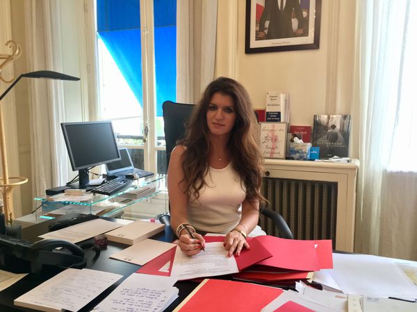 French Minister for Gender Equalities Marlène Schiappa, whose department partnered on the move