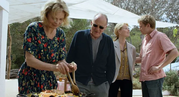 Marthe Keller, Bruno Ganz, Corinna Kirchhoff and Max Riemelt