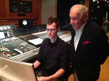 Mel Brooks recording (There Was Nothing Like The Coffee) at the Automat