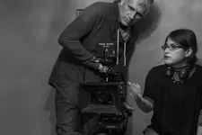 Melina León working on Song Without A Name