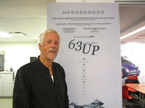 Michael Apted, in New York to promote 63 Up