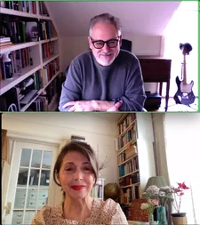 Michael Maren with Anne-Katrin Titze: “Hal Ashby is on my Mount Rushmore of directors.”